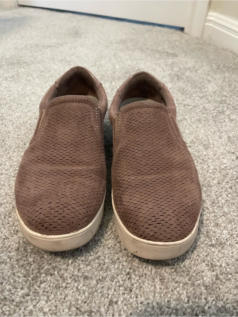 Dr. Scholl's Women's Slip-On Sneakers in Mauve